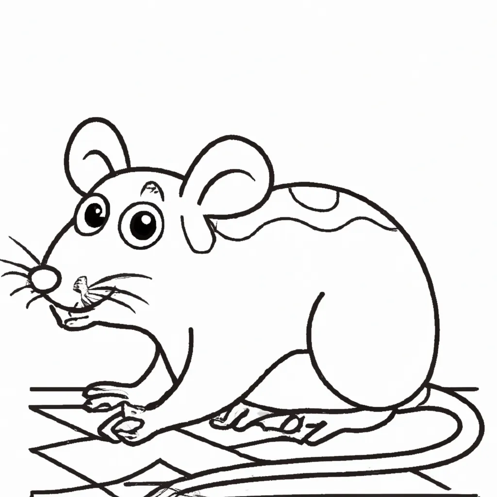 Desenhos de desenhos de rato