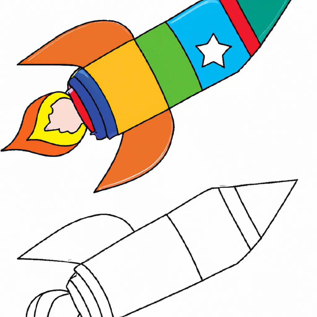 Desenhos de desenhos foguete viagem espaco infinito