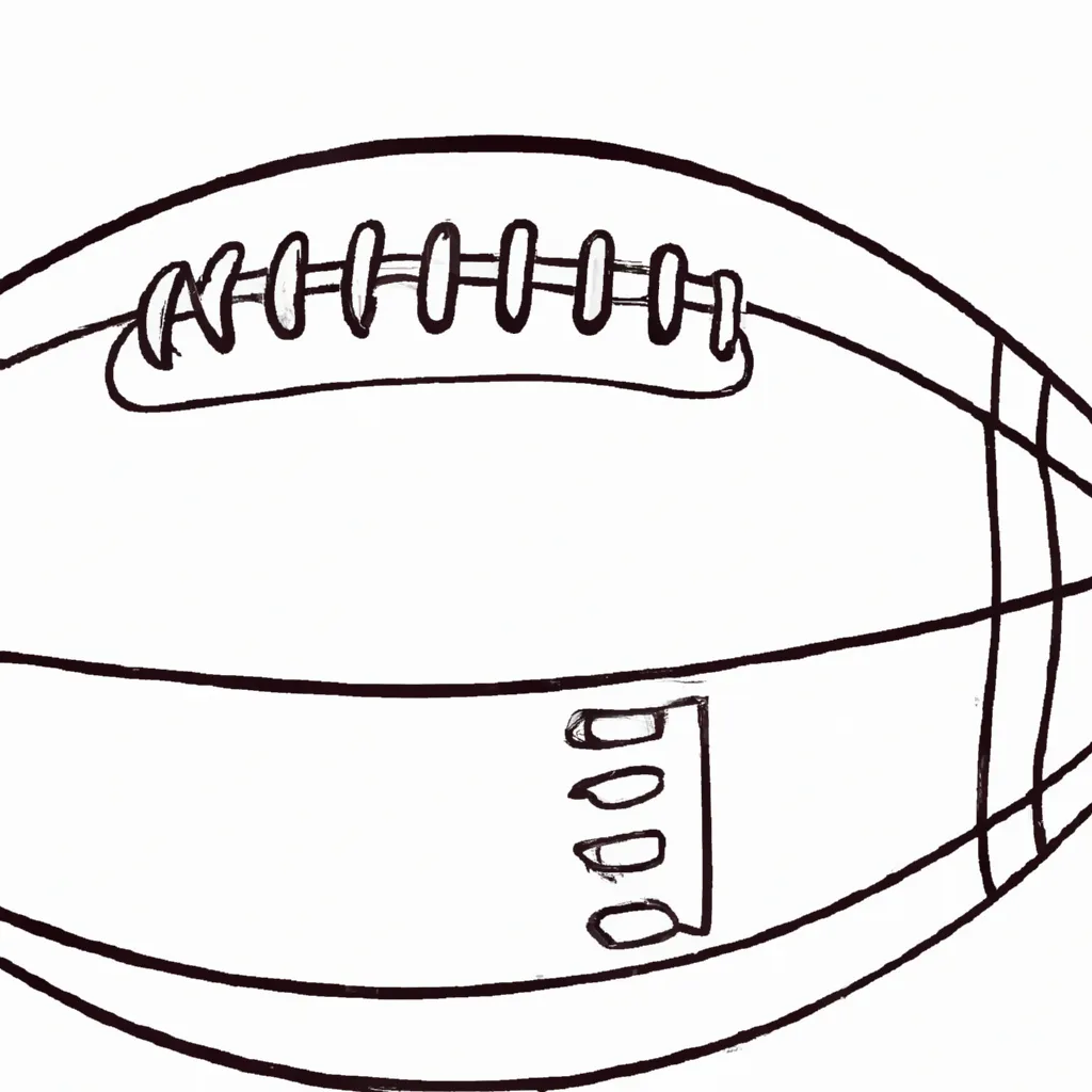 Desenhos de desenhos futebol americano