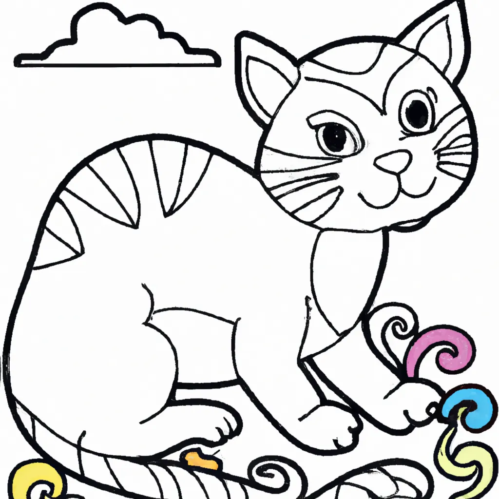 Desenhos de desenhos gato