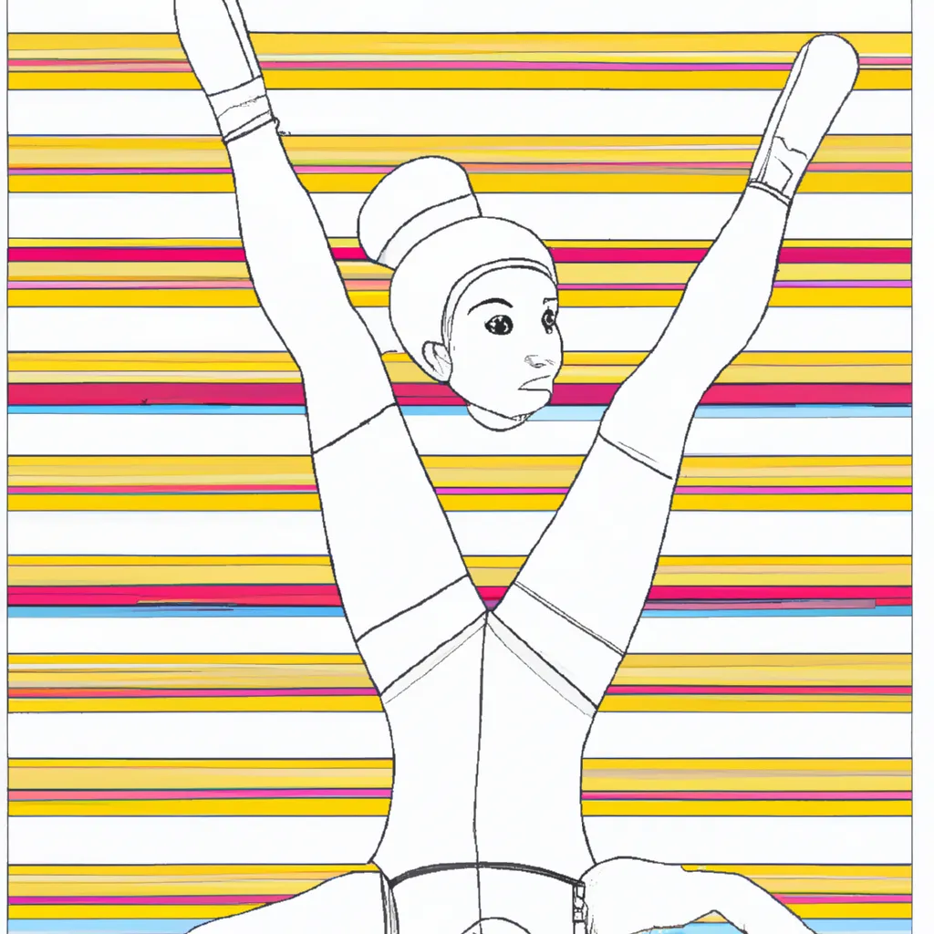 Desenhos de desenhos ginastica exercicios saudaveis divertidos