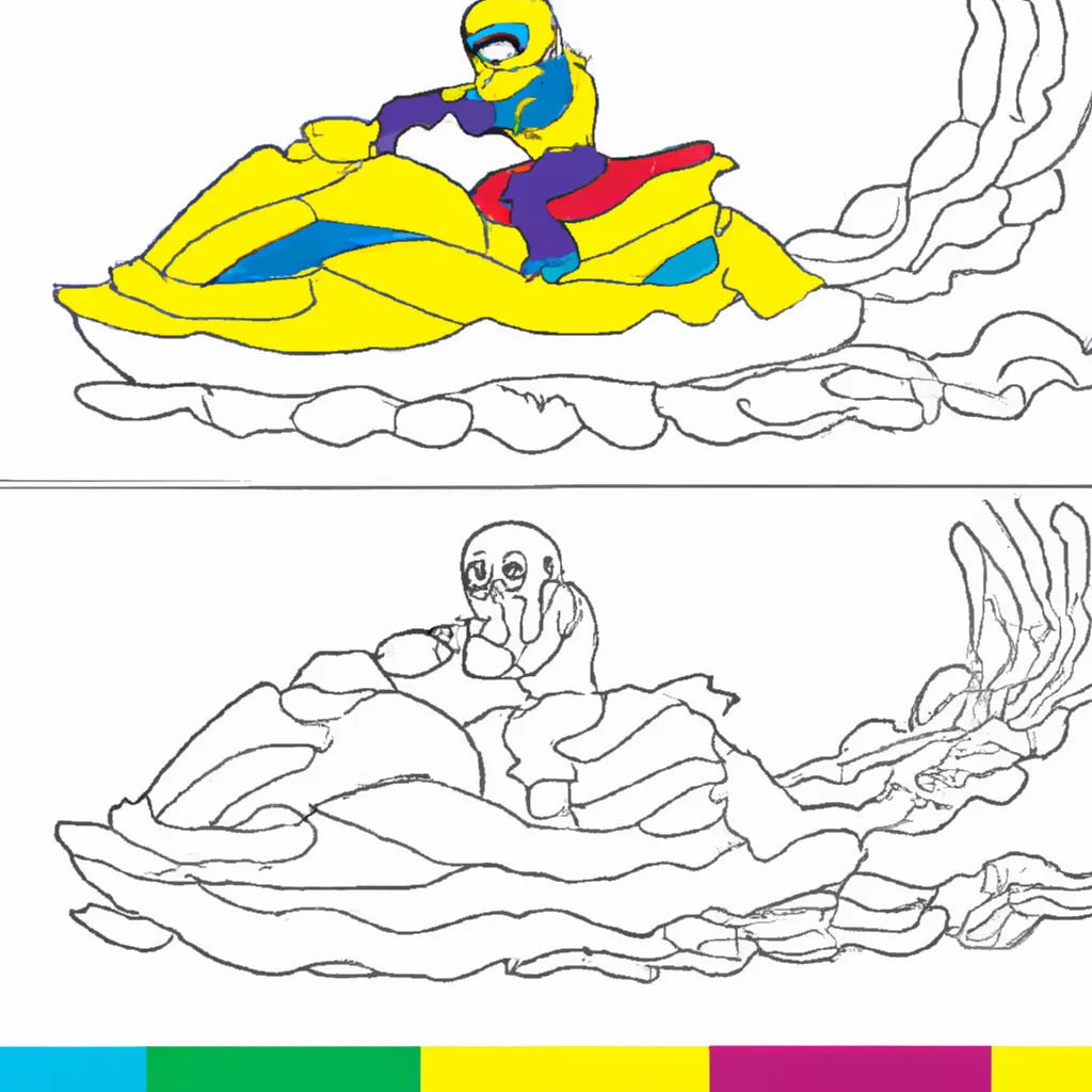Desenhos de desenhos jetski