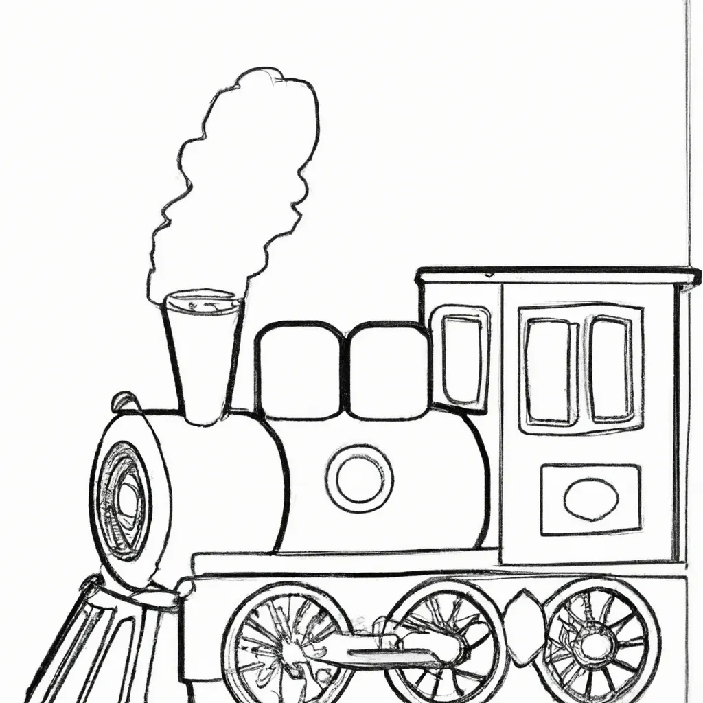 Desenhos de desenhos locomotiva