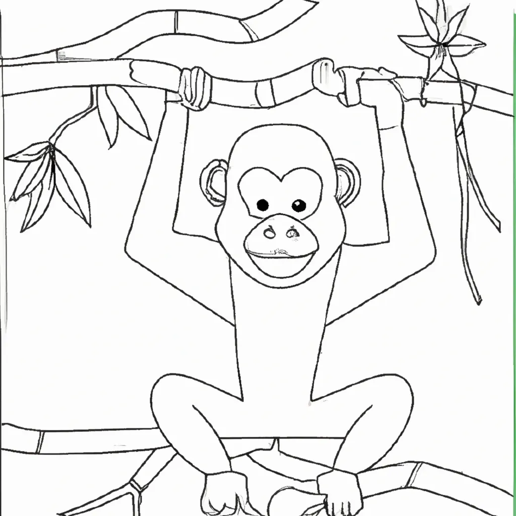 Desenhos de desenhos macaco
