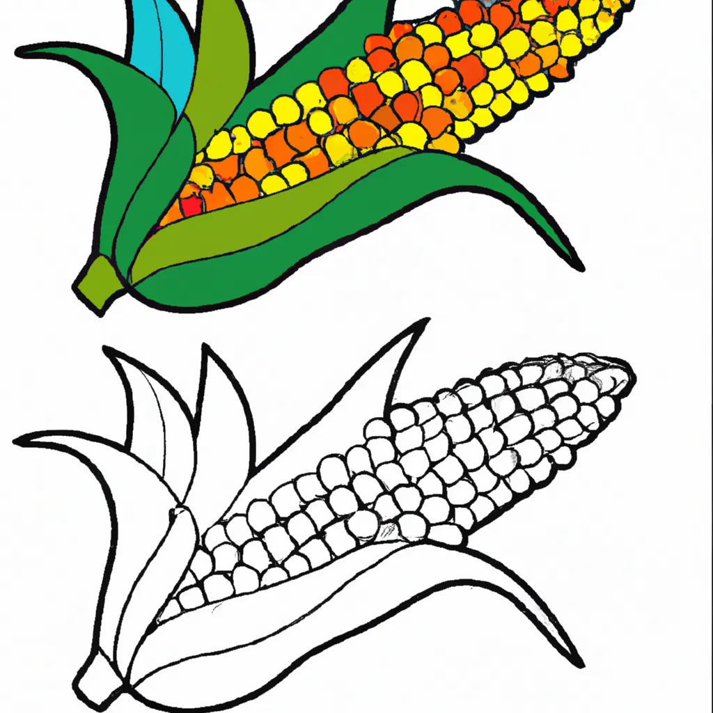 Desenhos de desenhos milho