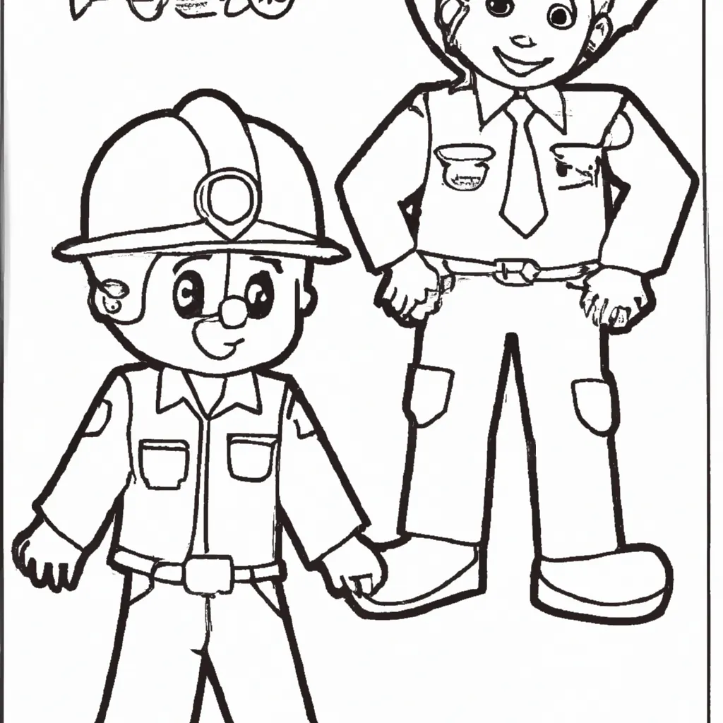 Desenhos de desenhos policial ilustracoes divertidas