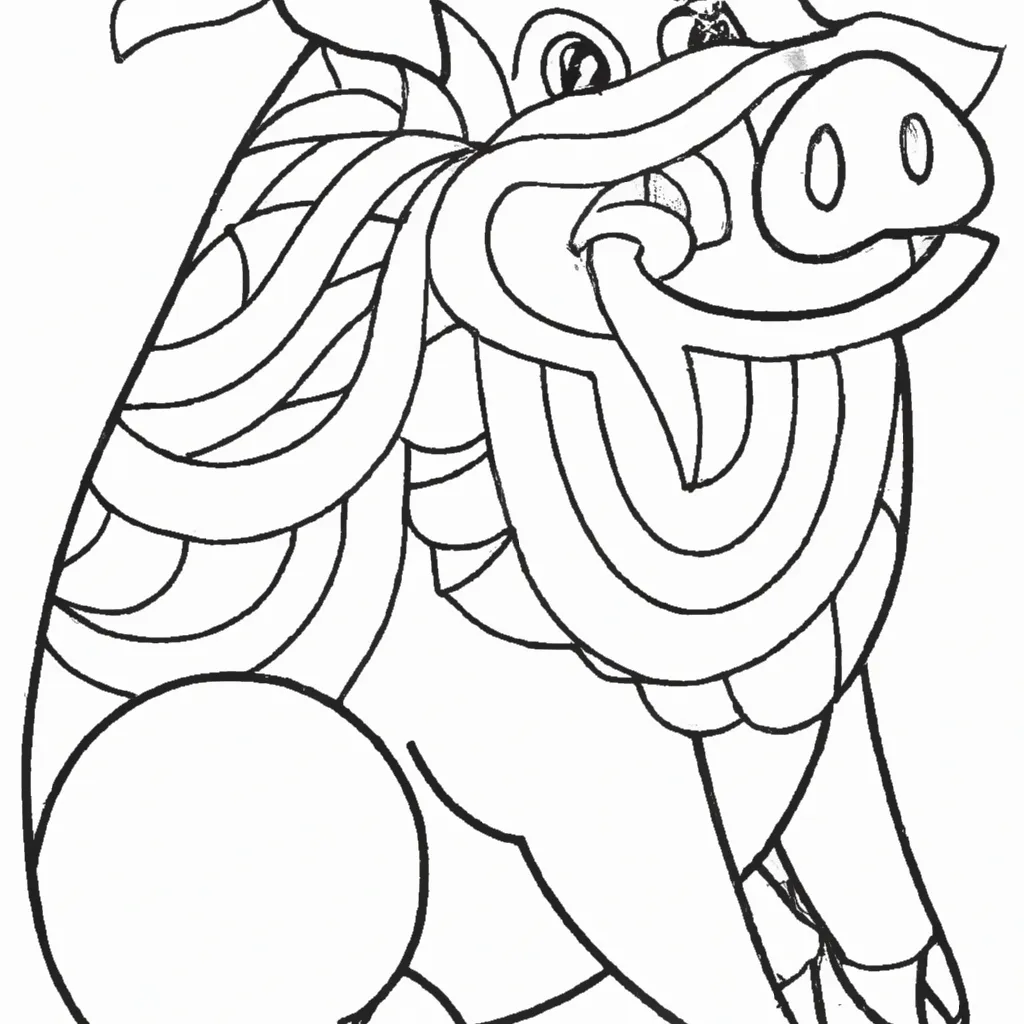 Desenhos de desenhos porco arte ilustracao diversao
