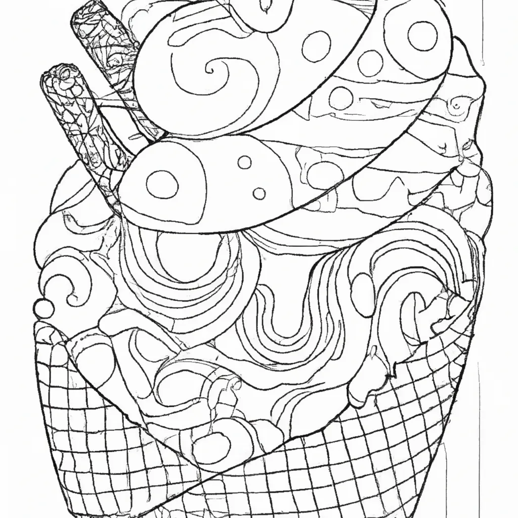 Desenhos de desenhos sorvete delicias verao