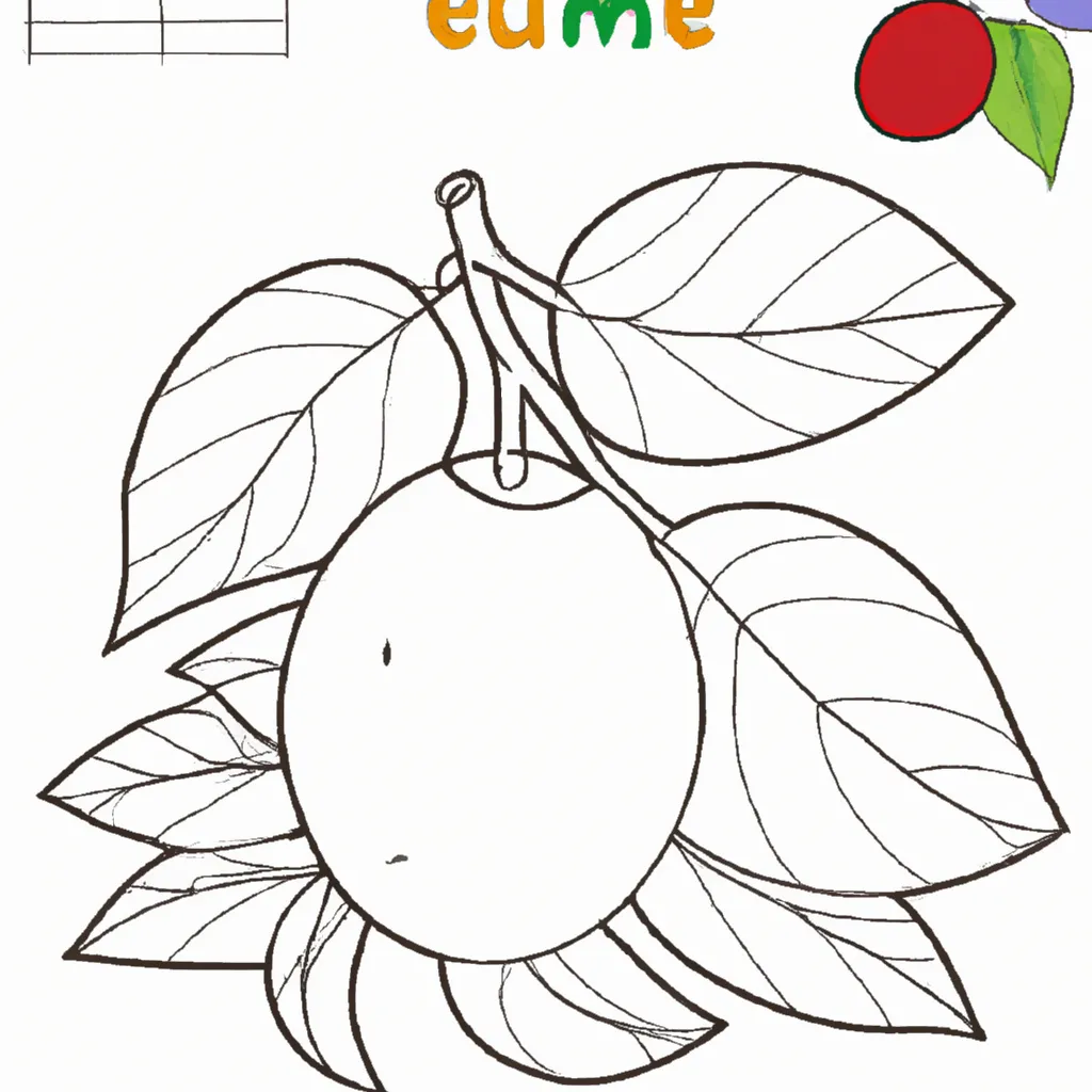 desenho de desenho ameixa ilustracao fruta artes