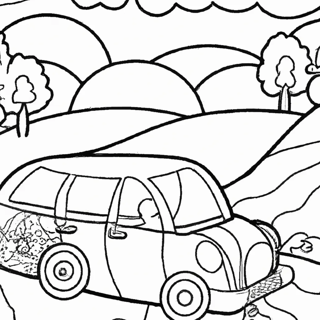 desenho de desenho estrada pt br