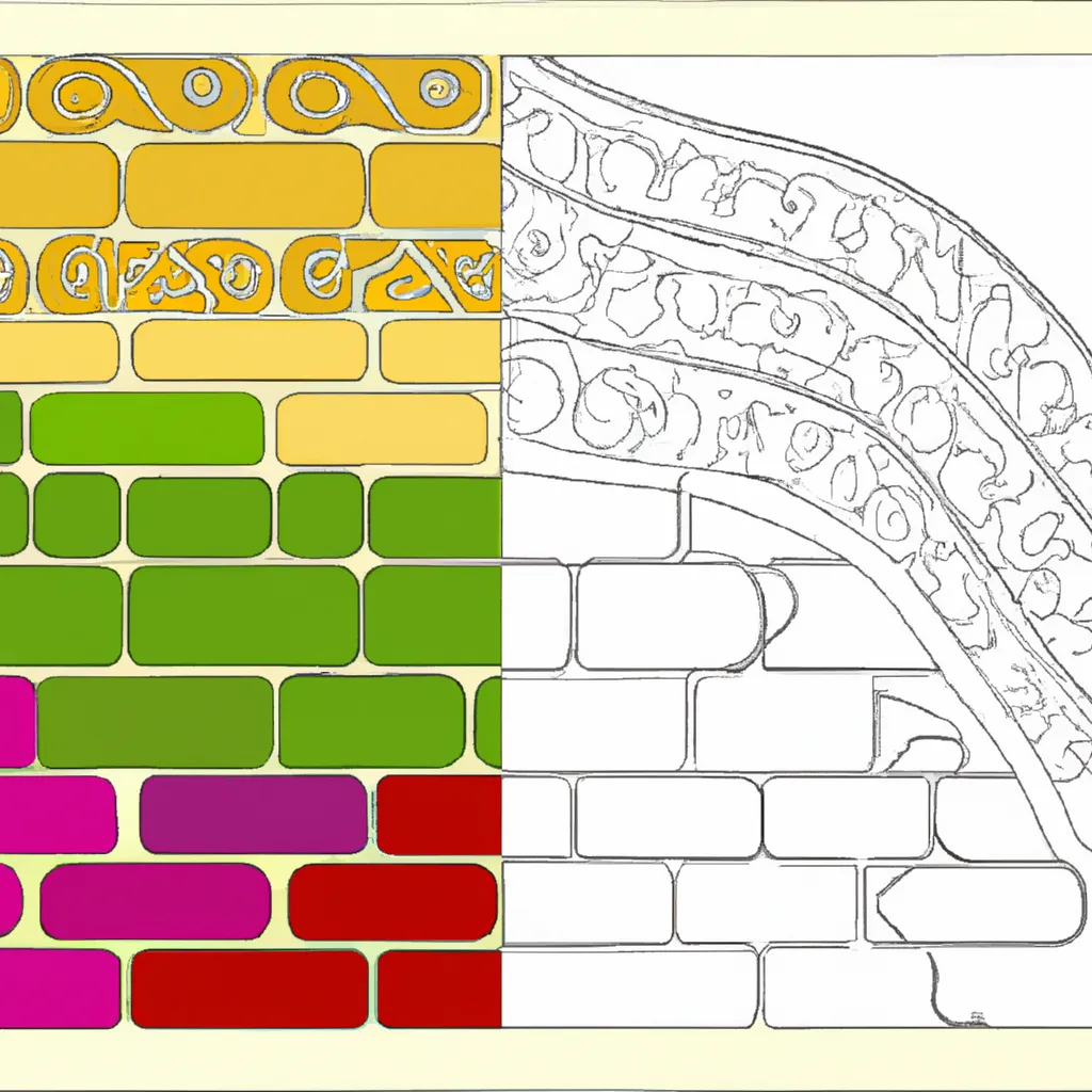 desenho de desenho tijolo arte murais fachada