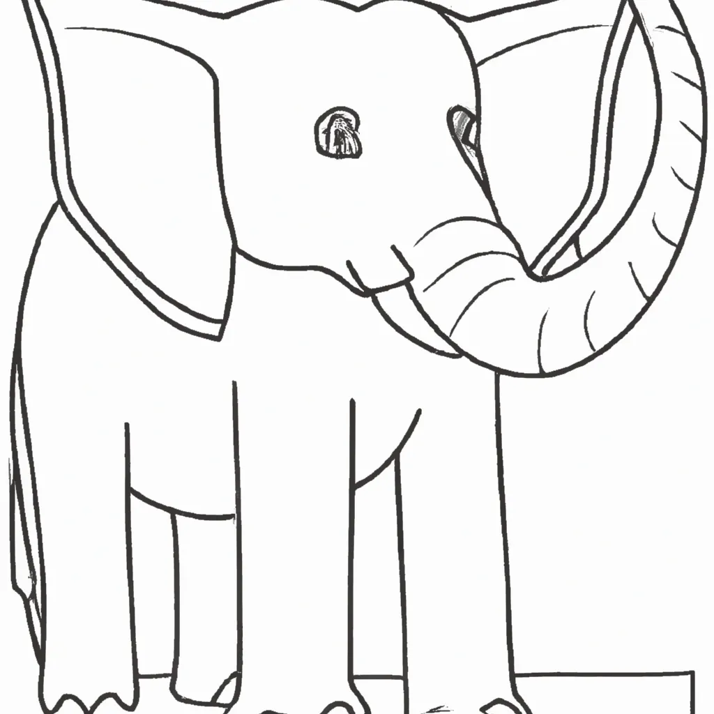 desenho de desenhos anta arte animal linda