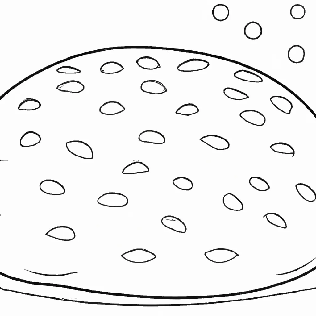 desenho de desenhos de pao