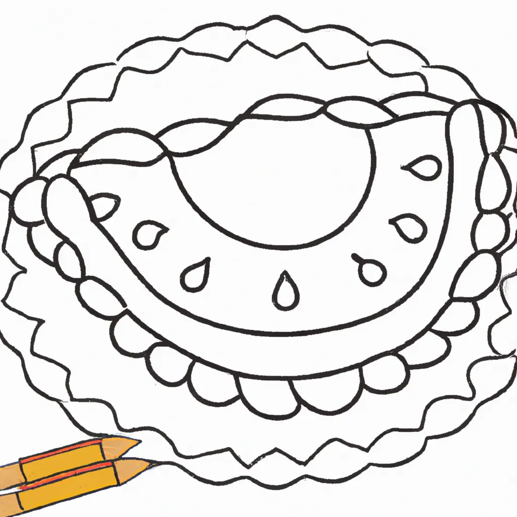 desenho de desenhos empada gostosos facil divertido