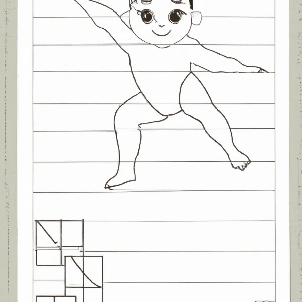 desenho de desenhos ginastica exercicios saudaveis divertidos