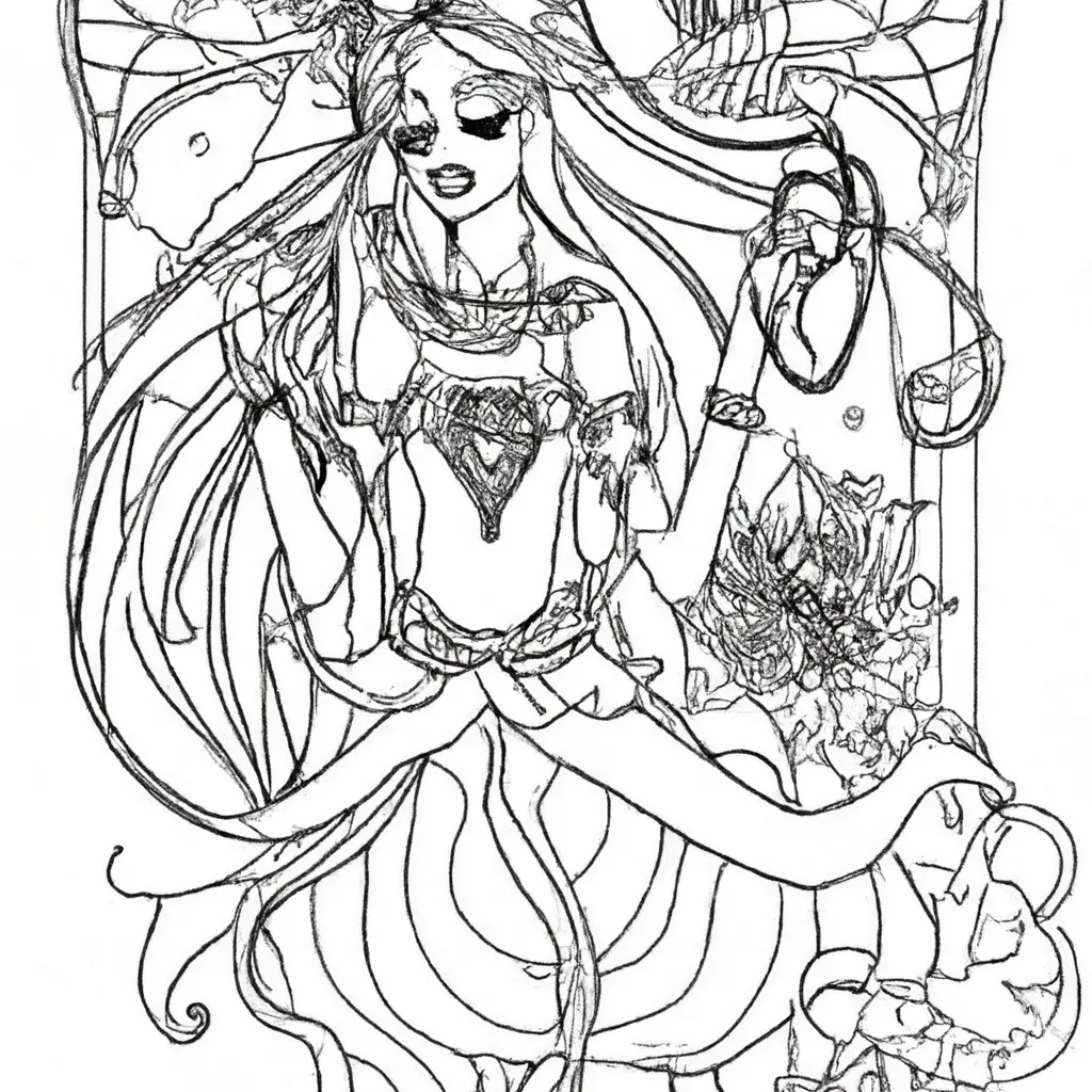 desenho de desenhos heisteria