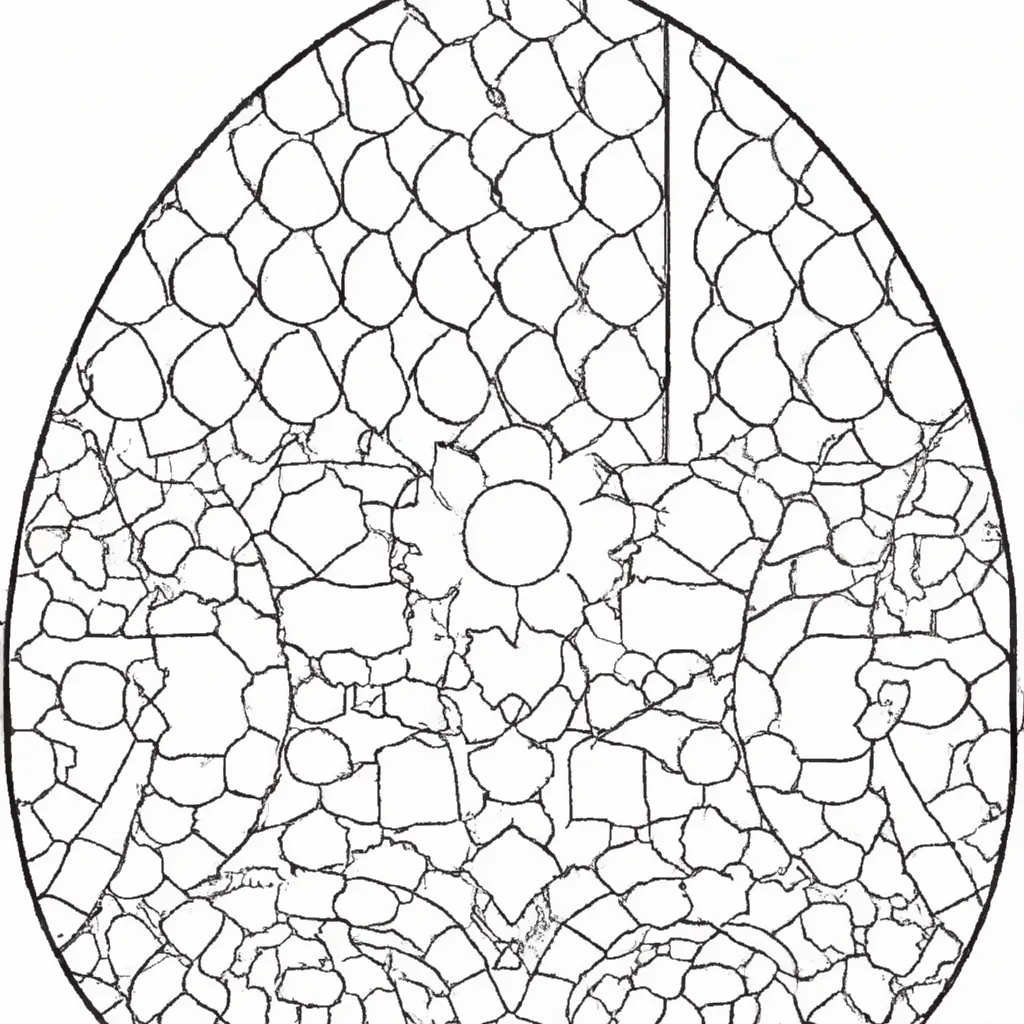 desenho de desenhos ovo arte criativa divertida