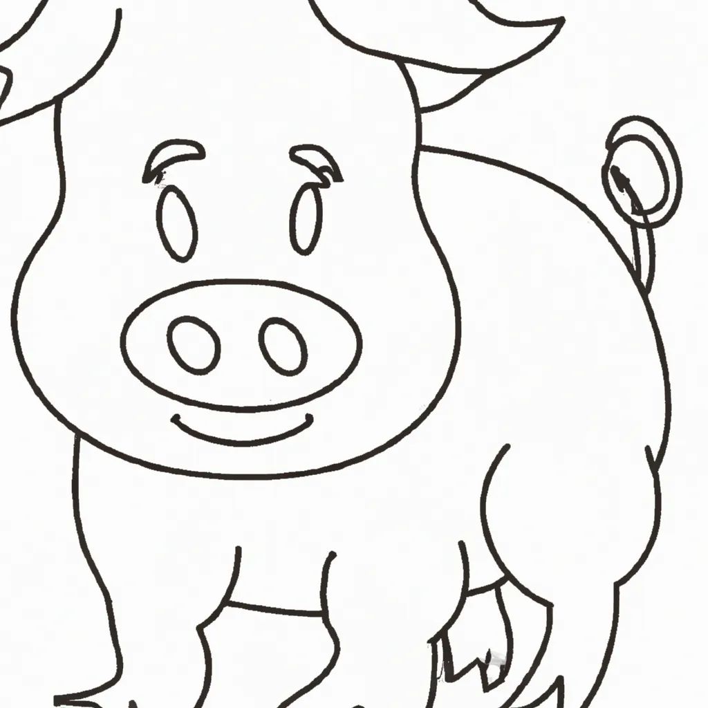 desenho de desenhos porco arte ilustracao diversao