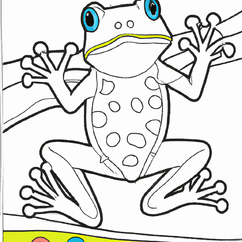 desenho de desenhos sapo da infancia