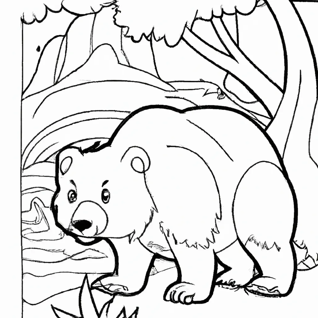 desenho de desenhos ursos ilustracoes